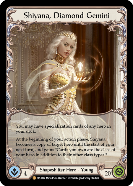(1st Edition-CF) Shiyana, Diamond Gemini - CRU097