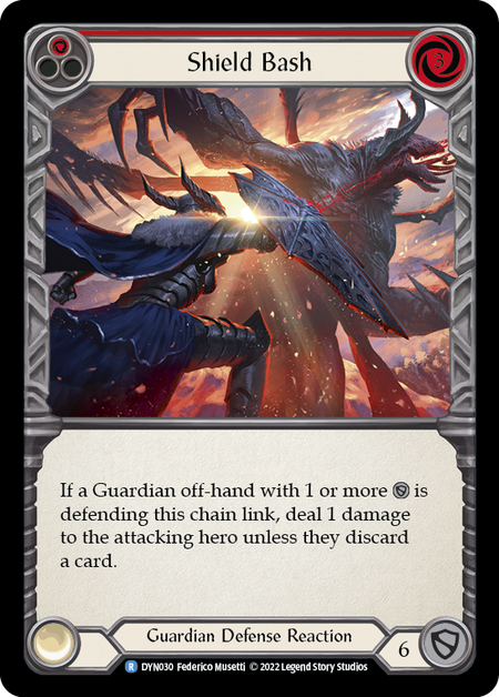 Shield Bash (Red) - DYN030