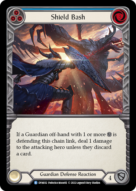 Shield Bash (Blue) - DYN032