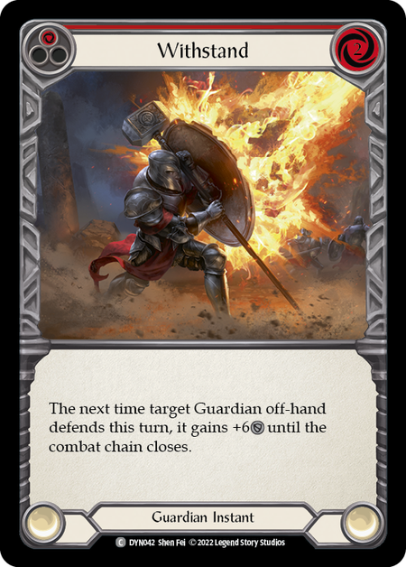 Withstand (Red) - DYN042