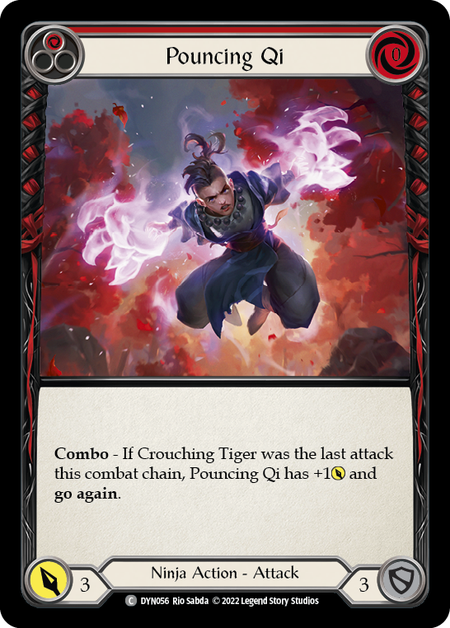 Pouncing Qi (Red) - DYN056