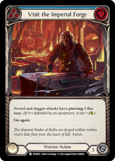 Visit the Imperial Forge (Blue) - DYN087