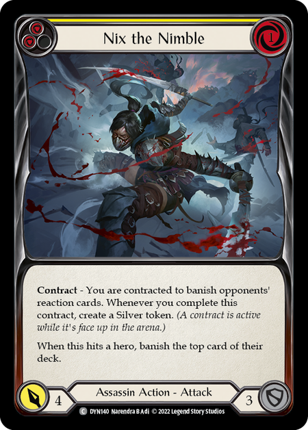 Nix the Nimble (Yellow) - DYN140