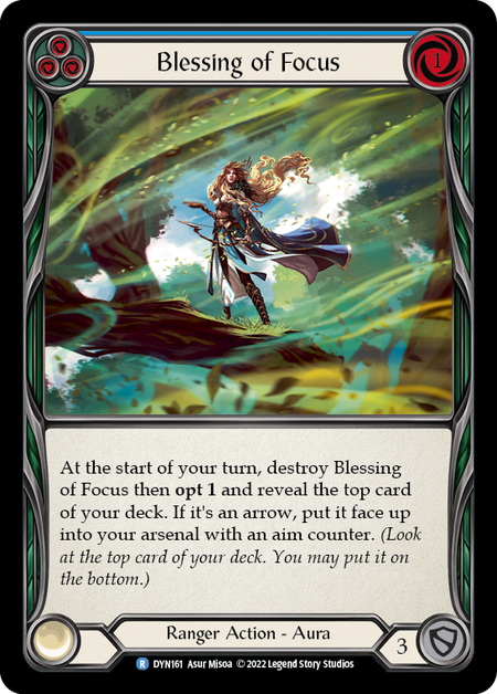 Blessing of Focus (Blue) - DYN161