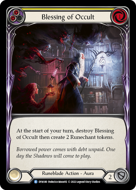 Blessing of Occult (Yellow) - DYN180