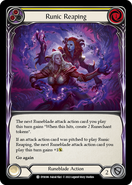 Runic Reaping (Yellow) - DYN186