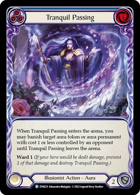 Tranquil Passing (Blue) - DYN223