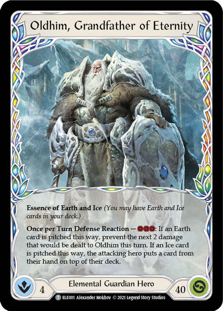 (1st Edition) Oldhim, Grandfather of Eternity - ELE001