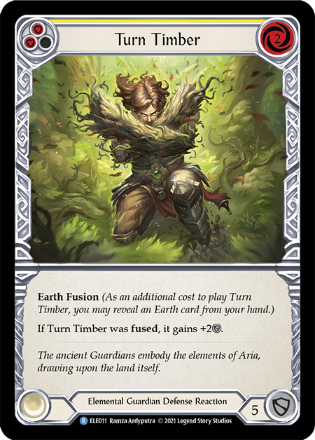 (1st Edition) Turn Timber (Yellow) - ELE011