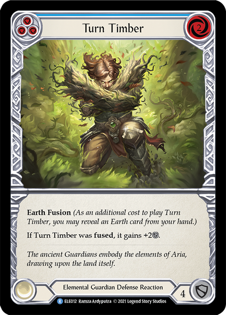 (1st Edition) Turn Timber (Blue) - ELE012