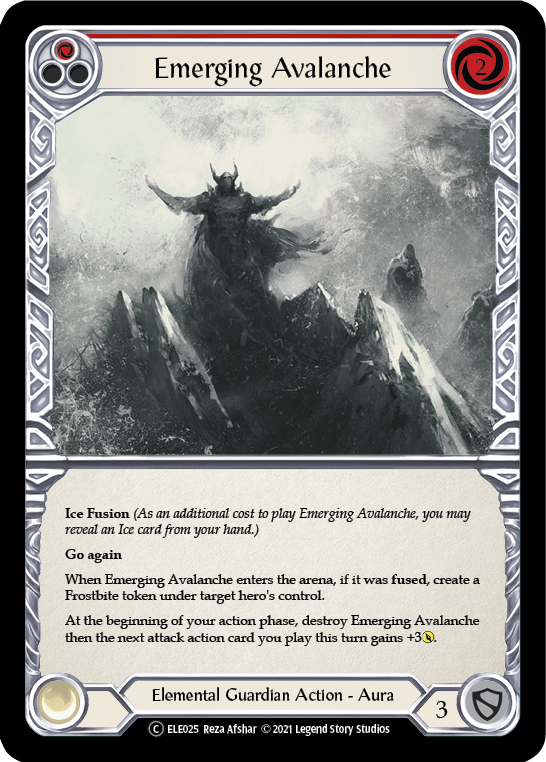 Emerging Avalanche (Red) - UL-ELE025