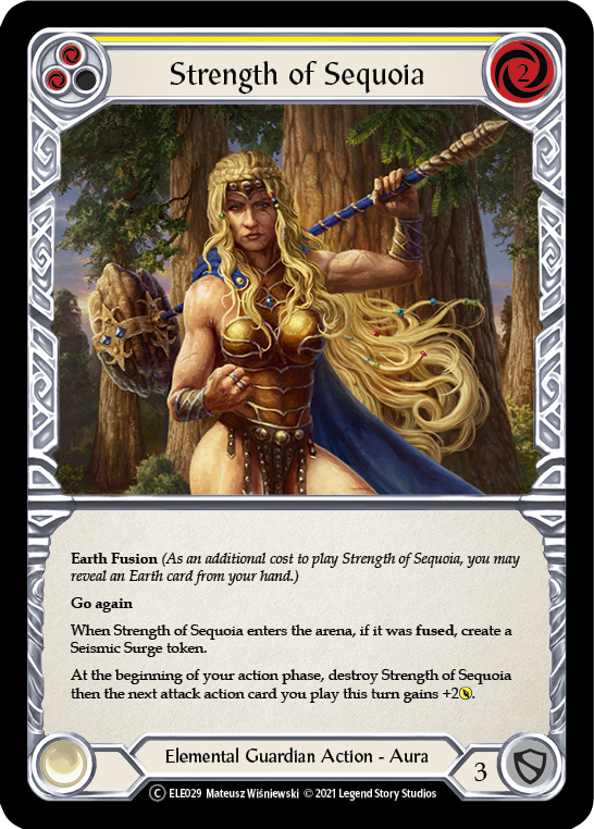 Strength of Sequoia (Yellow) - UL-ELE029