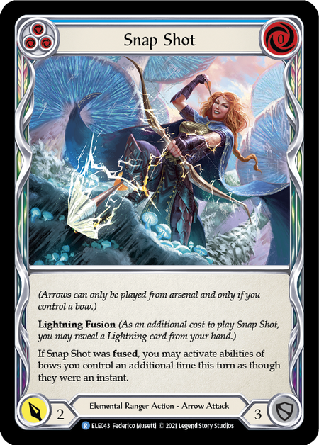(1st Edition) Snap Shot (Blue) - ELE043