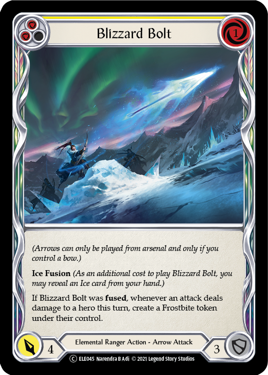 Blizzard Bolt (Yellow) - UL-ELE045