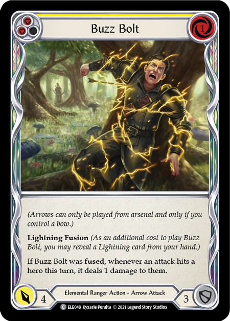(1st Edition) Buzz Bolt (Yellow) - ELE048