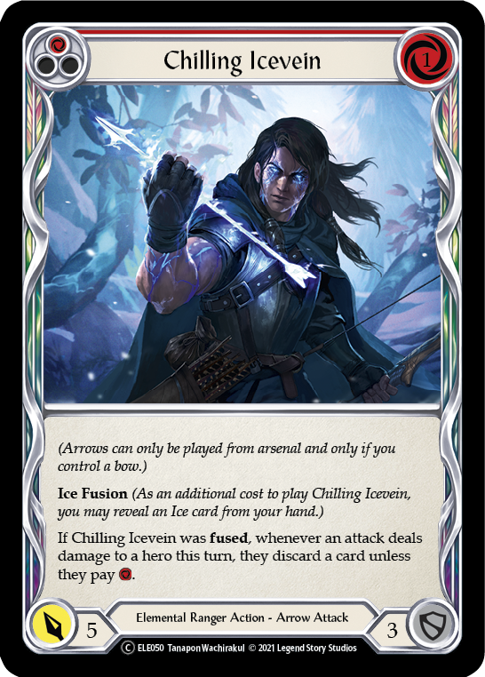 Chilling Icevein (Red) - UL-ELE050