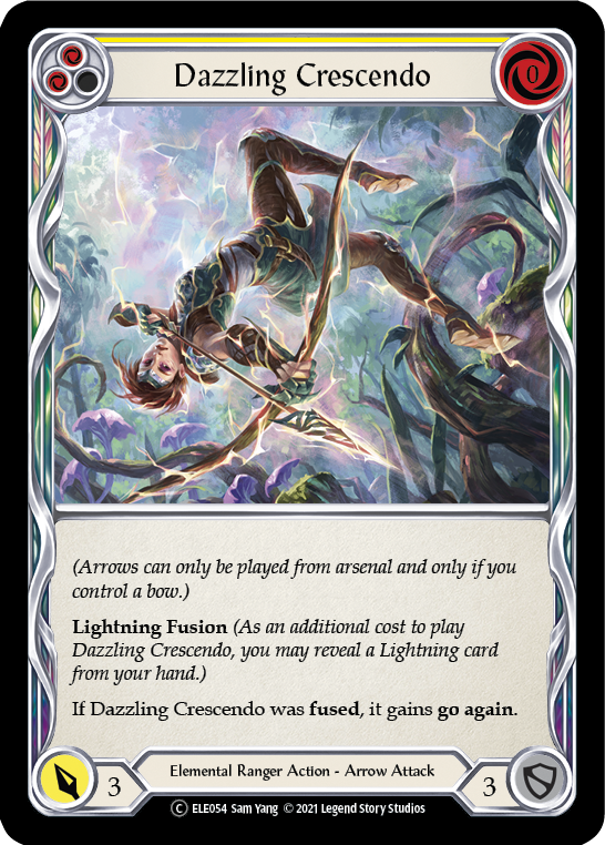 Dazzling Crescendo (Yellow) - UL-ELE054