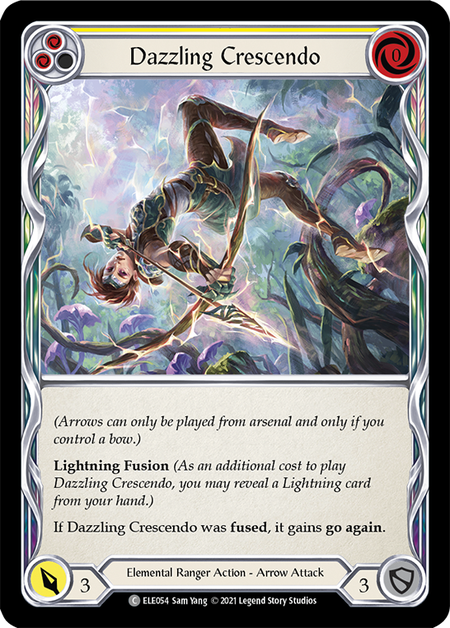 (1st Edition) Dazzling Crescendo (Yellow)- ELE054