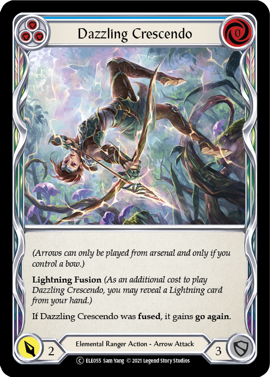 Dazzling Crescendo (Blue) - UL-ELE055