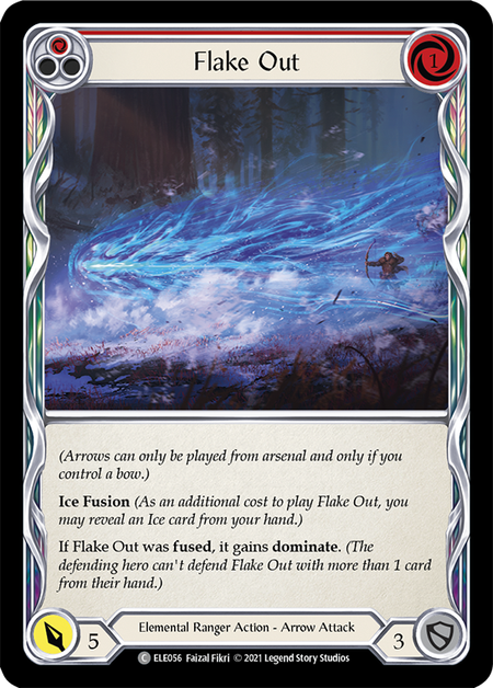 (1st Edition) Flake Out (Red) - ELE056