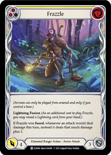 (1st Edition-RF) Frazzle (Yellow) - ELE060
