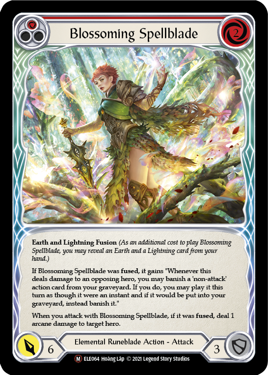 Blossoming Spellblade - UL-ELE064