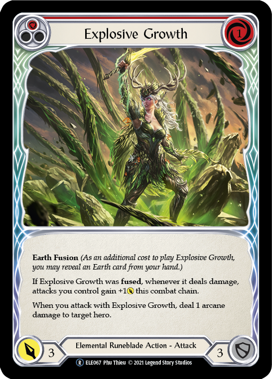 Explosive Growth (Red) - UL-ELE067
