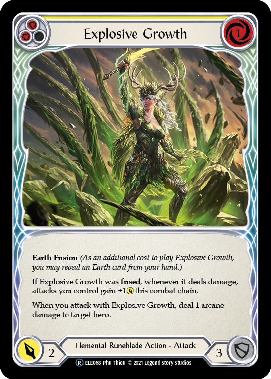 Explosive Growth (Yellow) - UL-ELE068