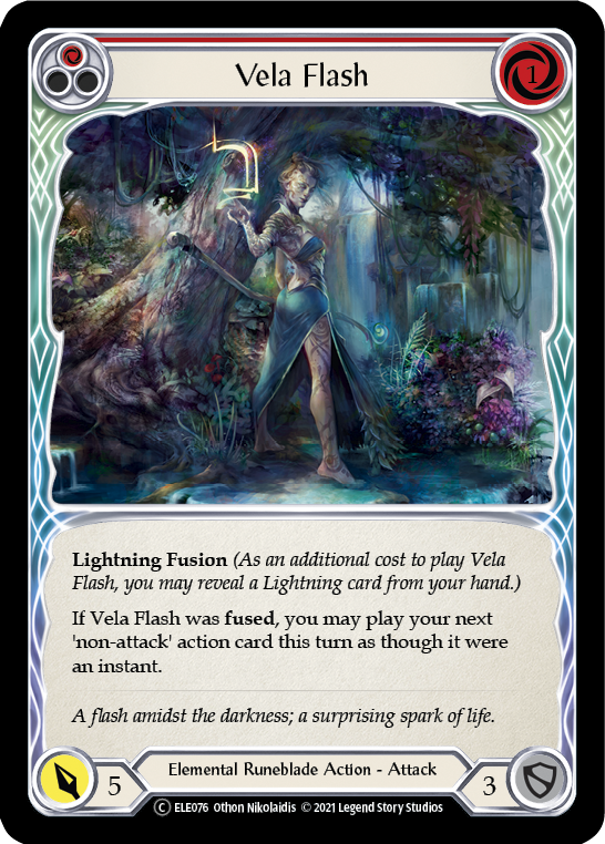 Vela Flash (Red) - UL-ELE076