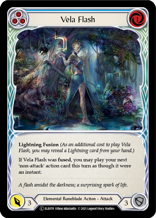 Vela Flash (Blue) - UL-ELE078