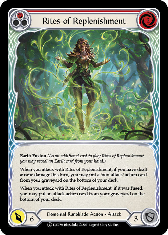 Rites of Replenishment (Red) - UL-ELE079