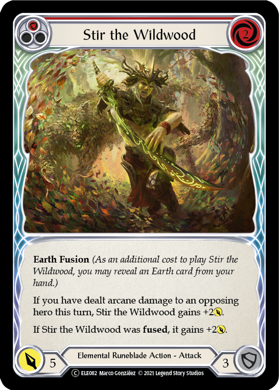 Stir the Wildwood (Red) - UL-ELE082