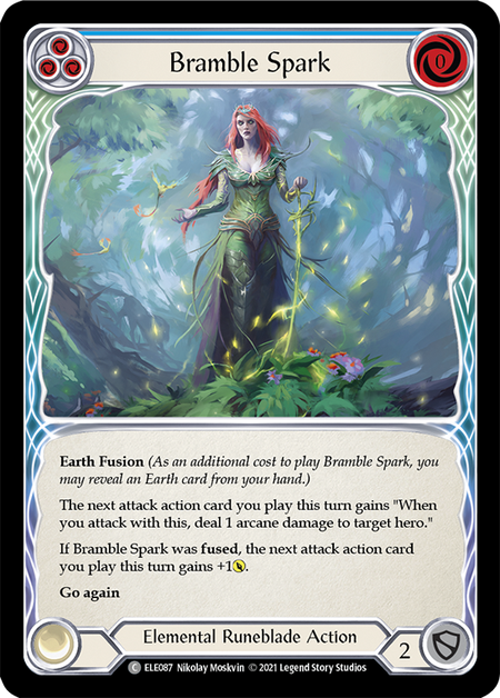 (1st Edition) Bramble Spark (Blue) - ELE087