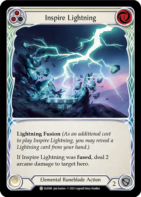 (1st Edition) Inspire Lightning (Yellow) - ELE089