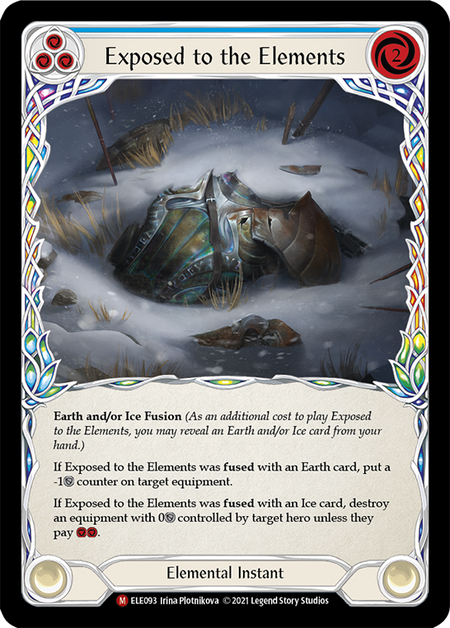 (1st Edition) Exposed to the Elements - ELE093