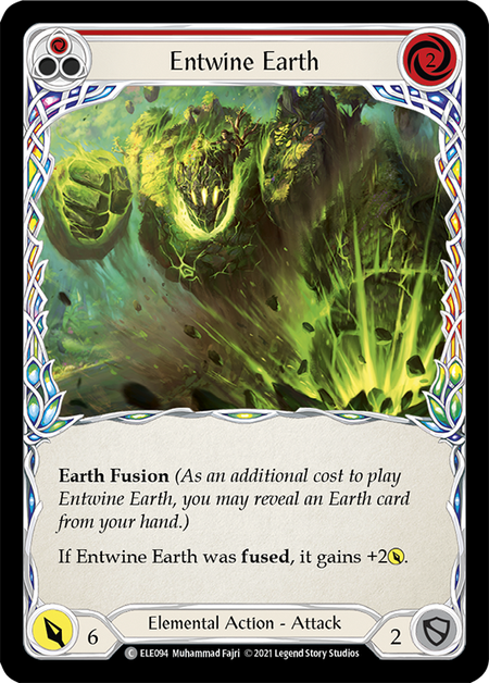 (1st Edition) Entwine Earth (Red) - ELE094
