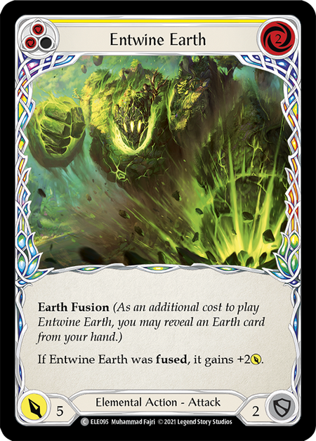 (1st Edition) Entwine Earth (Yellow) - ELE095