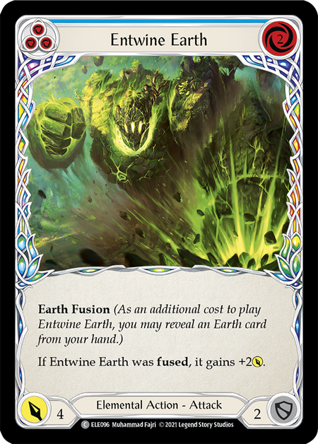 (1st Edition) Entwine Earth (Blue) - ELE096