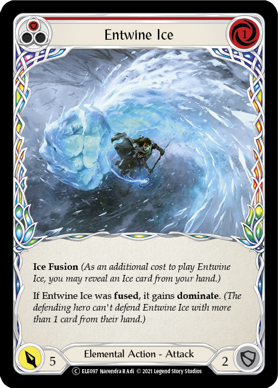 Entwine Ice (Red) - UL-ELE097