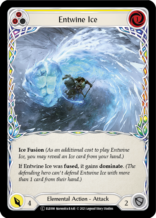 Entwine Ice (Yellow) - UL-ELE098