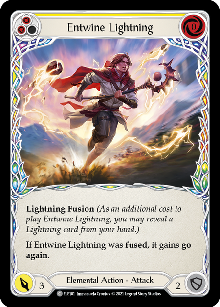 (1st Edition) Entwine Lightning (Yellow) - ELE101