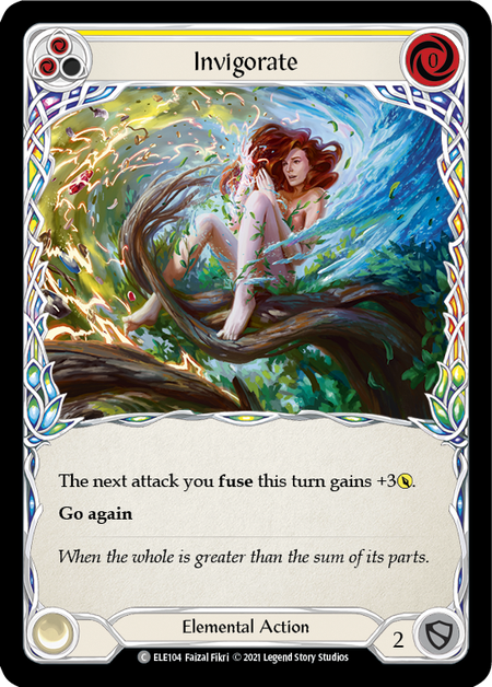 (1st Edition) Invigorate (Yellow) - ELE104