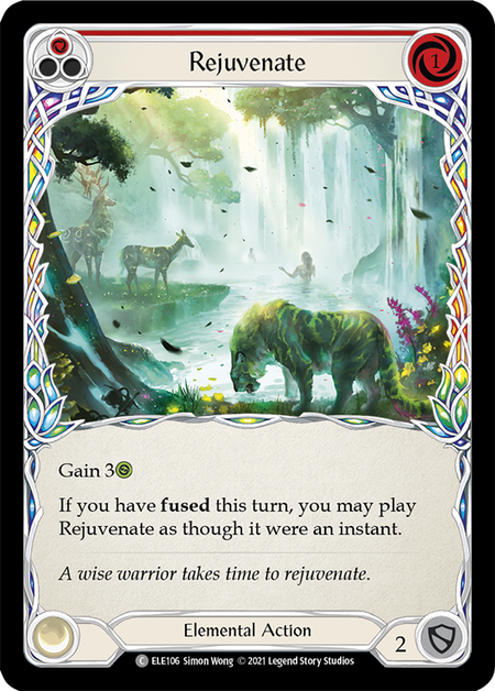 (1st Edition) Rejuvenate (Red) - ELE106