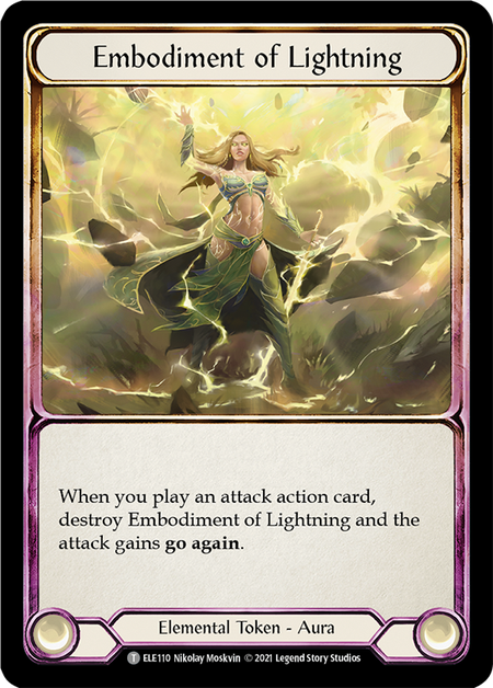 (1st Edition) Embodiment of Lightning - ELE110