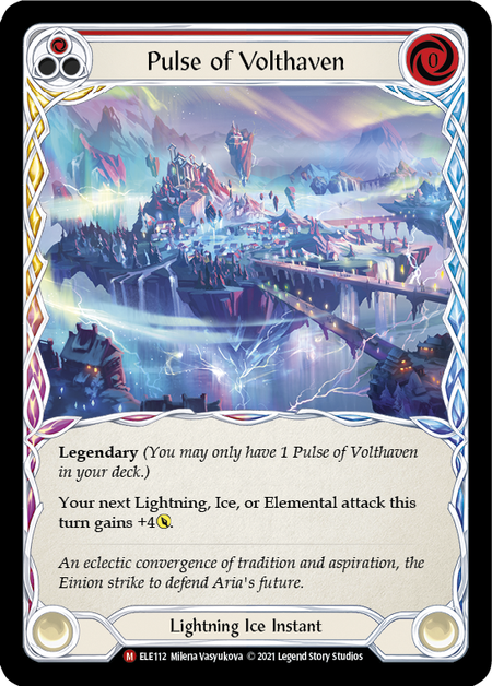 (1st Edition-CF) Pulse of Volthaven - ELE112