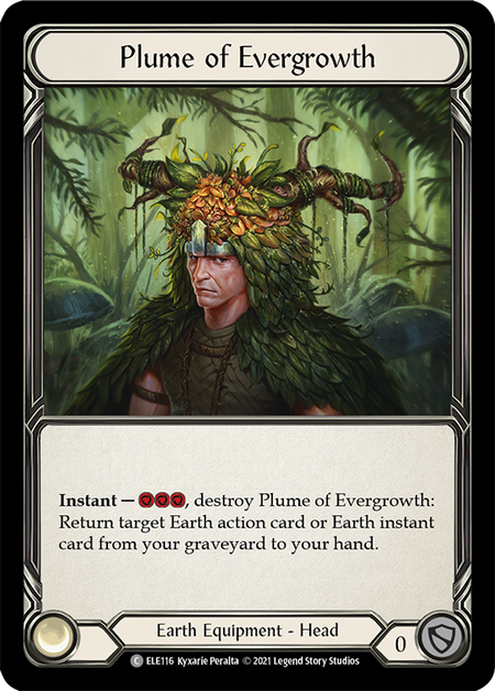 (1st Edition-CF) Plume of Evergrowth - ELE116