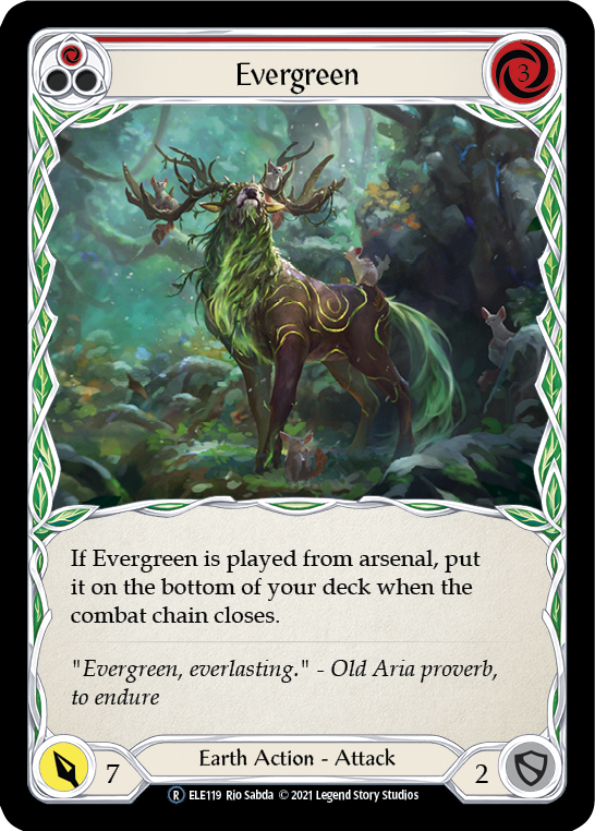 Evergreen (Red) - UL-ELE119