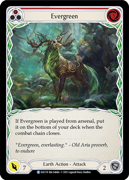 (1st Edition) Evergreen (Red) - ELE119