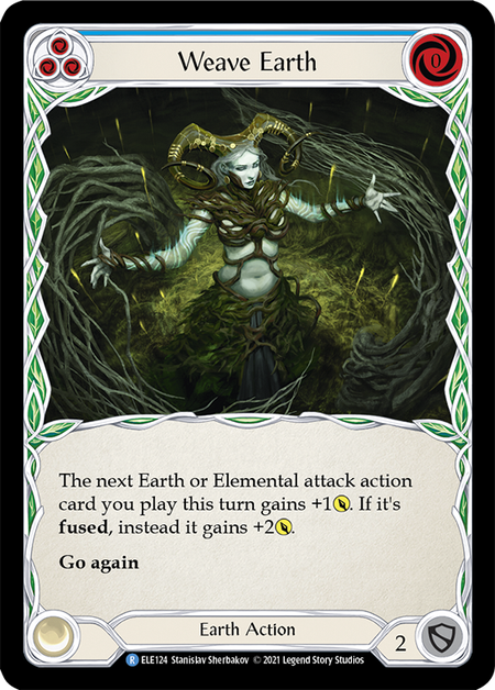 (1st Edition) Weave Earth (Blue) - ELE124