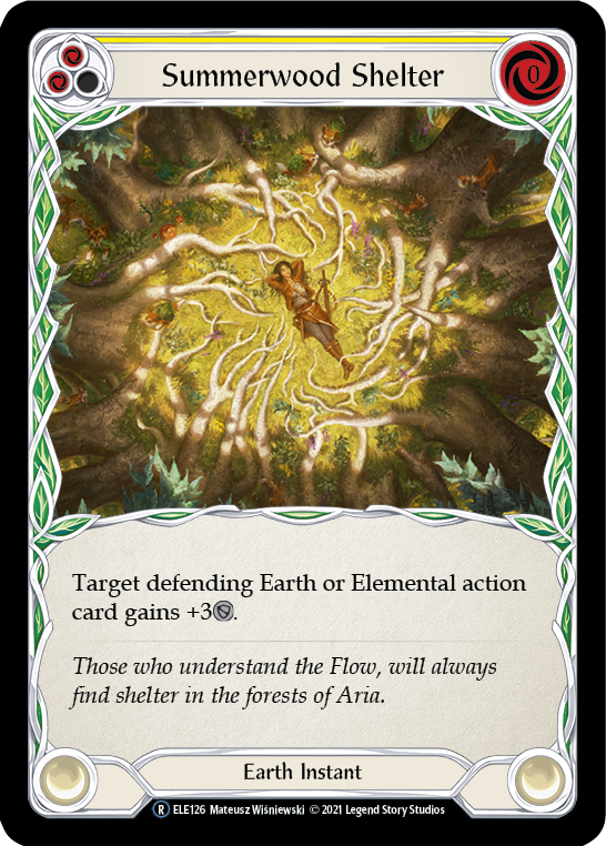 Summerwood Shelter (Yellow) - UL-ELE126